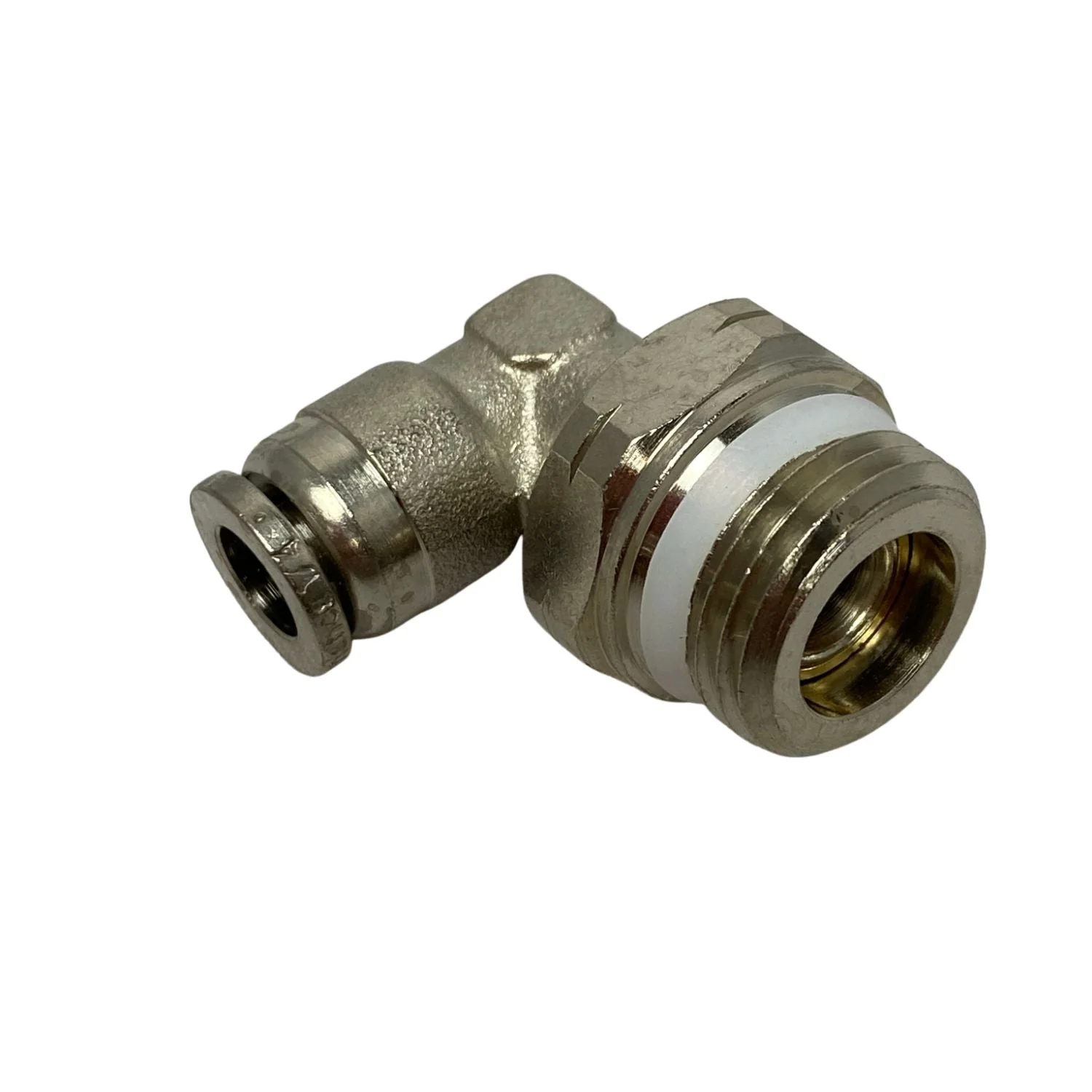 Numatics | Male swivel elbow with 3/8 in thread 1/4 in tube | INWB109-104-022