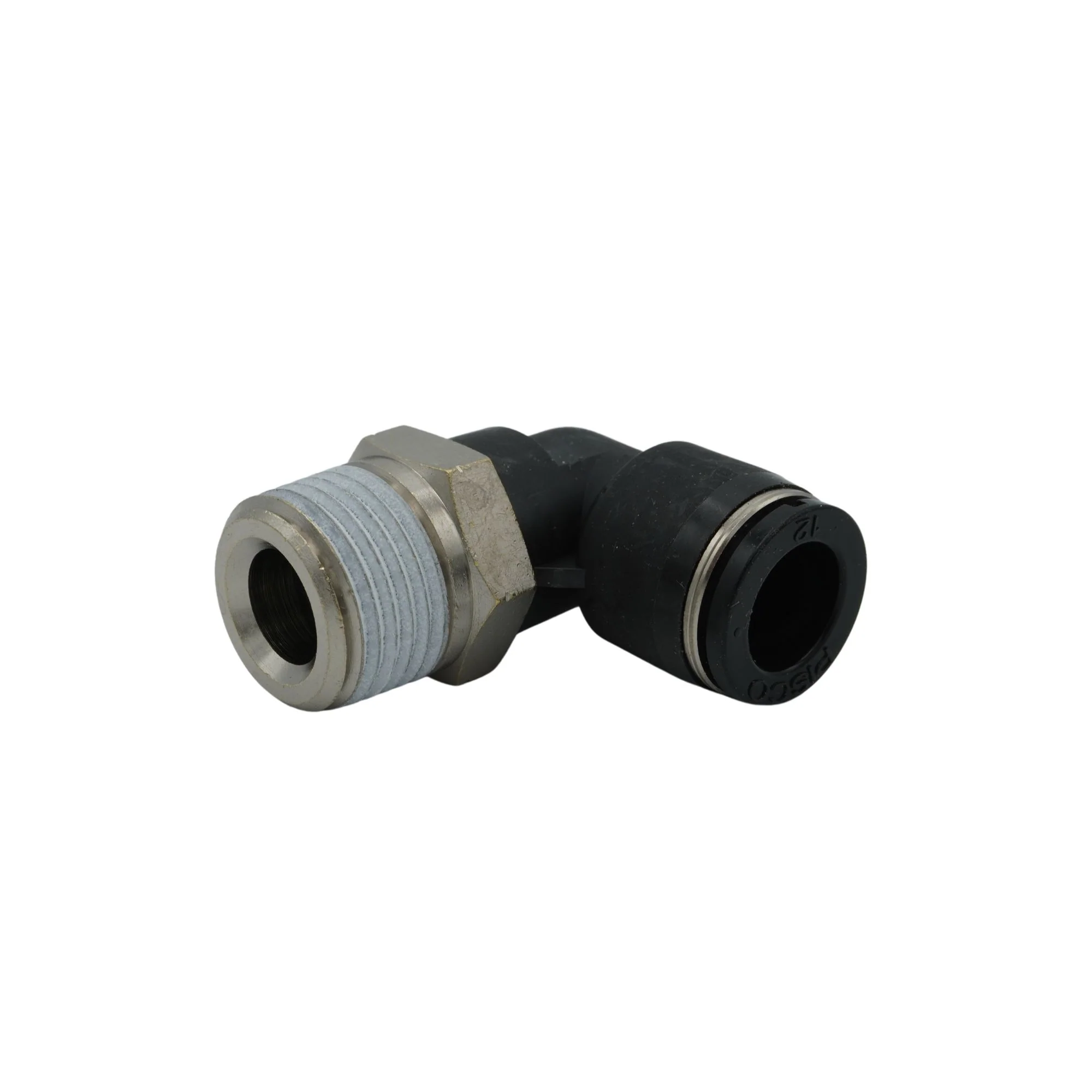 Pisco | Koganei | 1/2 in NPT x 12mm Tube Elbow | PL12-N4U