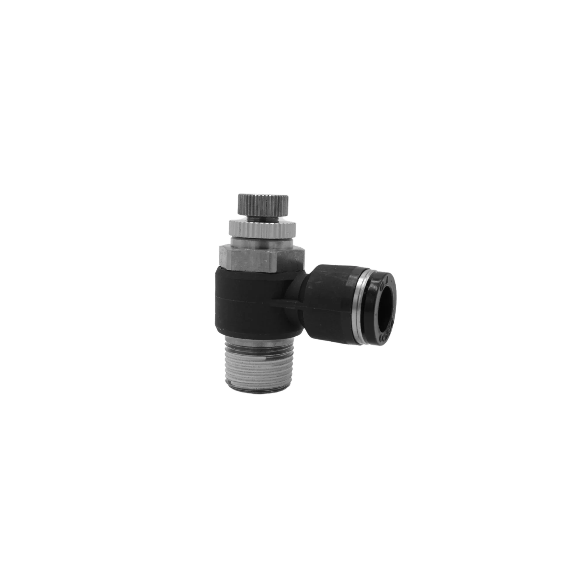 Pisco | Koganei | R3/8 x 10mm Tube Flow Control, Meter-Out | JSC10-03A