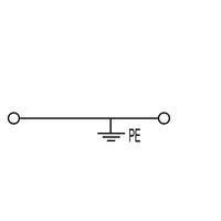 Weidmuller | PE terminal, Tension-clamp connection, 4 mm², 480 A, ZPE 4 | 1632080000 - Image 2